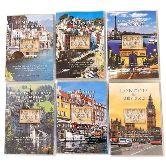 Best of Europe 6 disk DVD set award winning pubic television travel series - Picture 2 of 5